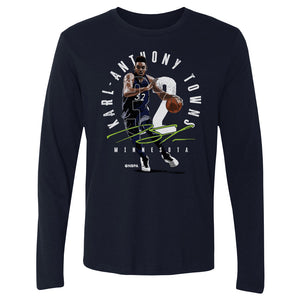 Karl-Anthony Towns Men's Long Sleeve T-Shirt | 500 LEVEL