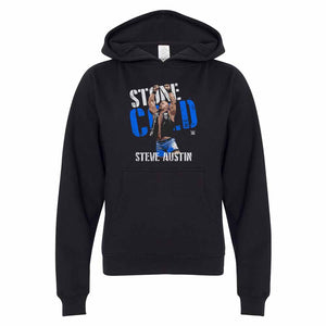 Stone Cold Steve Austin Kids Youth Hoodie | 500 LEVEL