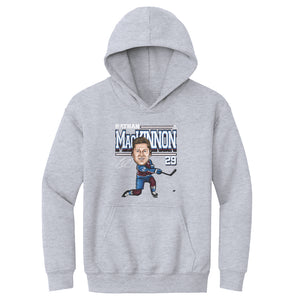 Nathan MacKinnon Kids Youth Hoodie | 500 LEVEL