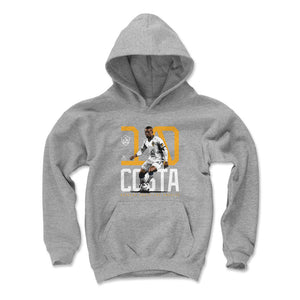 LA Galaxy Bold Number WHT (Bryan Arcebal).png Kids Youth Hoodie | 500 LEVEL