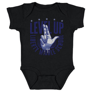 Liberty Middle School Kids Baby Onesie | 500 LEVEL