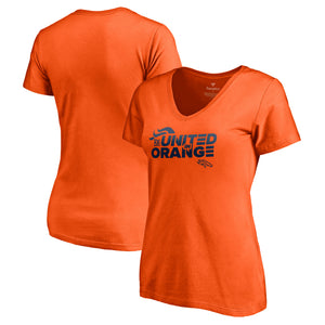 Denver Broncos Women's V-Neck T-Shirt | 500 LEVEL