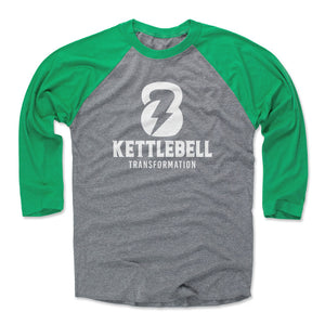 Kettlebell Transformation Men's Baseball T-Shirt | 500 LEVEL