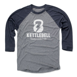 Kettlebell Transformation Men's Baseball T-Shirt | 500 LEVEL