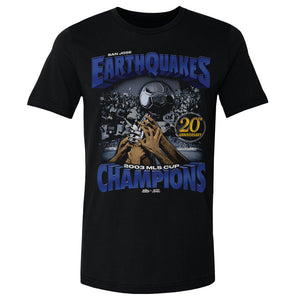 San Jose Earthquakes Men's Cotton T-Shirt | 500 LEVEL