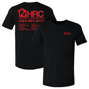 HRC Roofing & Construction Men's Cotton T-Shirt | 500 LEVEL