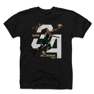 Giannis Antetokounmpo Men's Cotton T-Shirt | 500 LEVEL