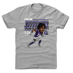 Justin Jefferson Men's Cotton T-Shirt | 500 LEVEL