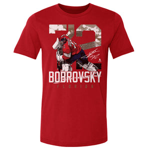 Sergei Bobrovsky Men's Cotton T-Shirt | 500 LEVEL