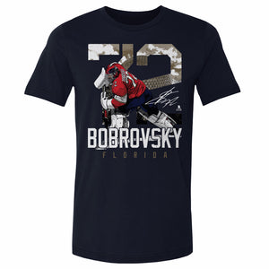 Sergei Bobrovsky Men's Cotton T-Shirt | 500 LEVEL