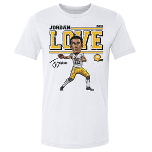 Jordan Love  Men's Cotton T-Shirt | 500 LEVEL