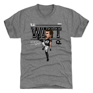 T.J. Watt Men's Premium T-Shirt | 500 LEVEL