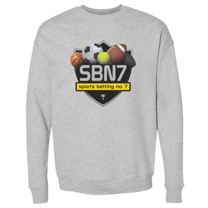 Sports Betting No. 7 Men's Crewneck Sweatshirt | 500 LEVEL