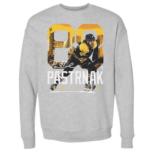 David Pastrnak Men's Crewneck Sweatshirt | 500 LEVEL