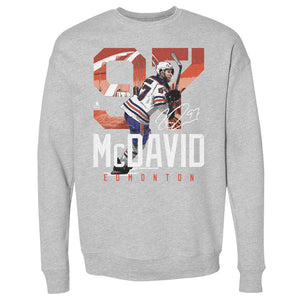 Connor McDavid Men's Crewneck Sweatshirt | 500 LEVEL