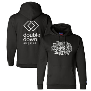 Double Down Digital Men's Hoodie | 500 LEVEL