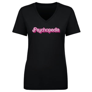 Psychopedia Women's V-Neck T-Shirt | 500 LEVEL