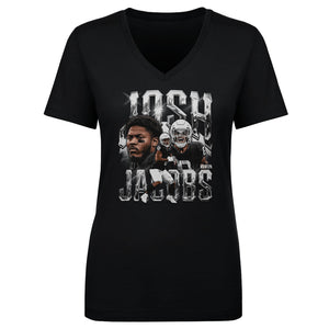 Josh Jacobs Women's V-Neck T-Shirt | 500 LEVEL