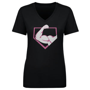 Power Arm Women's V-Neck T-Shirt | 500 LEVEL