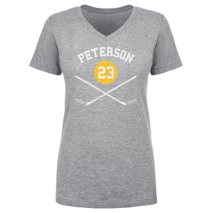 Nashville Predators Women's V-Neck T-Shirt | 500 LEVEL