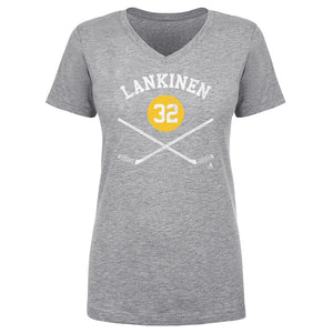 Kevin Lankinen Women's V-Neck T-Shirt | 500 LEVEL