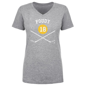 Liam Foudy Women's V-Neck T-Shirt | 500 LEVEL