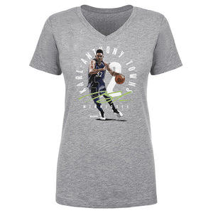 Karl-Anthony Towns Women's V-Neck T-Shirt | 500 LEVEL