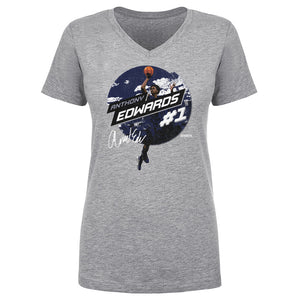 Anthony Edwards Women's V-Neck T-Shirt | 500 LEVEL