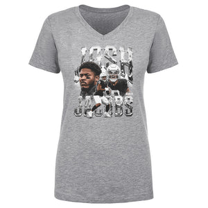 Josh Jacobs Women's V-Neck T-Shirt | 500 LEVEL