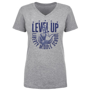 Liberty Middle School Women's V-Neck T-Shirt | 500 LEVEL