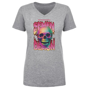 Psychopedia Women's V-Neck T-Shirt | 500 LEVEL