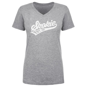 Skokie Country Club Women's V-Neck T-Shirt | 500 LEVEL