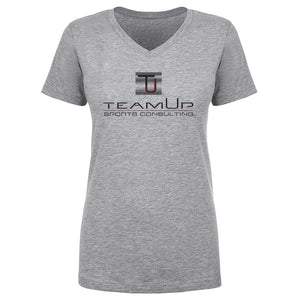 Team Up Consulting Women's V-Neck T-Shirt | 500 LEVEL