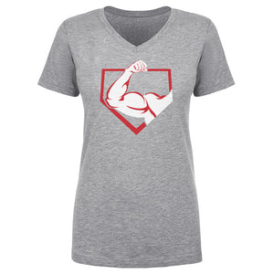 Power Arm Women's V-Neck T-Shirt | 500 LEVEL