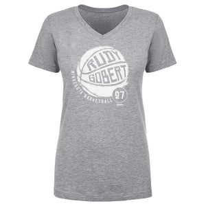 Rudy Gobert Women's V-Neck T-Shirt | 500 LEVEL