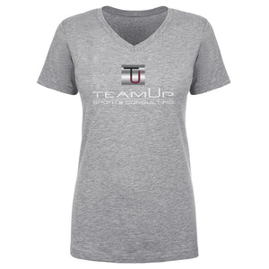 Team Up Consulting Women's V-Neck T-Shirt | 500 LEVEL