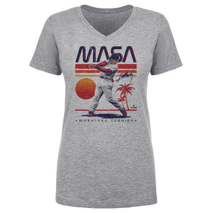 Masataka Yoshida Women's V-Neck T-Shirt | 500 LEVEL