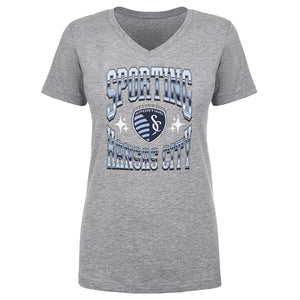 Sporting Kansas City Women's V-Neck T-Shirt | 500 LEVEL