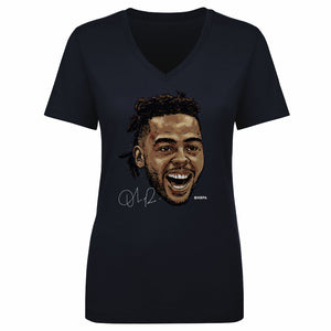 D'Angelo Russell Women's V-Neck T-Shirt | 500 LEVEL