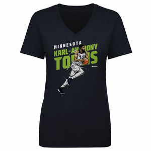 Karl-Anthony Towns Women's V-Neck T-Shirt | 500 LEVEL