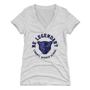 Liberty Middle School Women's V-Neck T-Shirt | 500 LEVEL