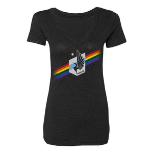 Minnesota United FC Women's V-Neck T-Shirt | 500 LEVEL