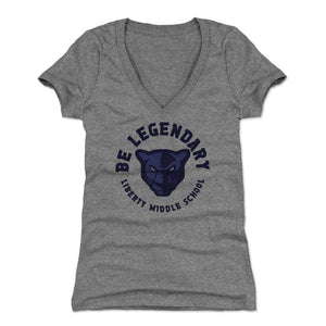 Liberty Middle School Women's V-Neck T-Shirt | 500 LEVEL