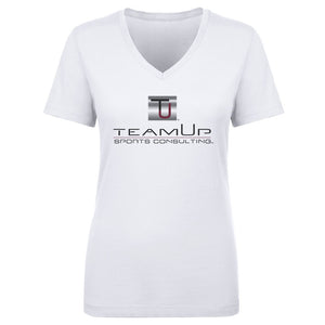 Team Up Consulting Women's V-Neck T-Shirt | 500 LEVEL