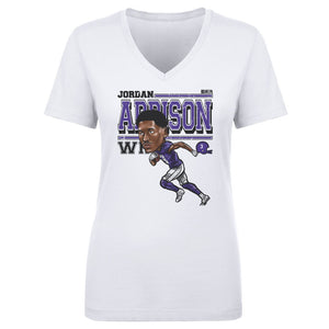 Jordan Addison Women's V-Neck T-Shirt | 500 LEVEL