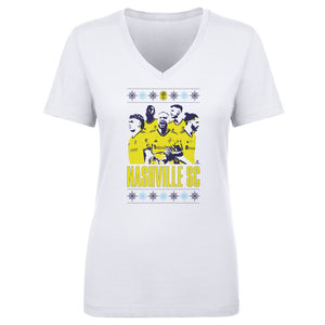 Nashville SC Women's V-Neck T-Shirt | 500 LEVEL